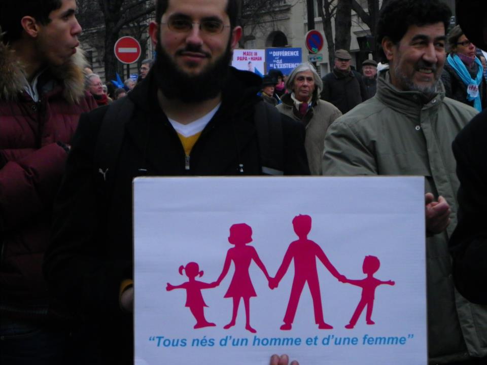 homme femme tous né d'un homme et d'une femme