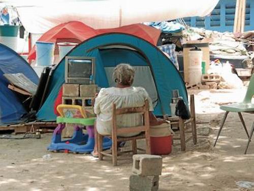 haiti sous les tentes