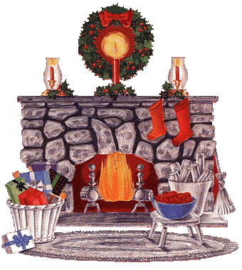 cheminee de noel