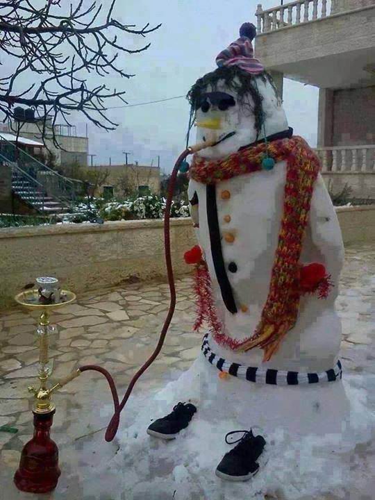 bonhomme de neige egyptien