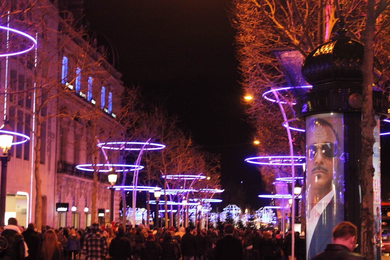 illumination des champs elysees 2013