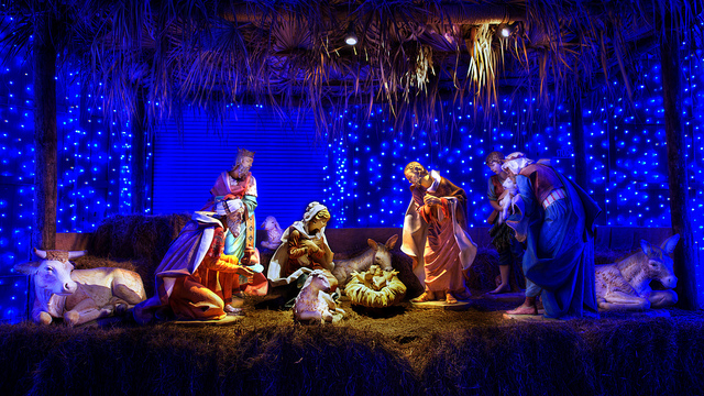 creche de noel