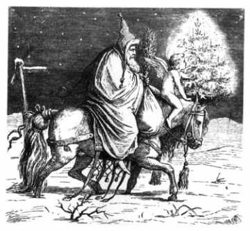 saint nicolas et Jesus